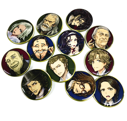 人狼ジャッジメント 缶バッジまとめ売り 115点まとめ売り ゲーム