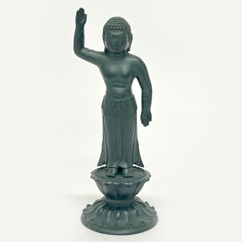 如意 霊芝型 紫檀製 赤 / 紫 人絹紐付（長さ36cm、39cm 紐2色、サイズ2