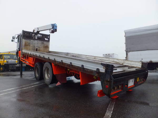 日野 プロフィア セルフローダー クレーン付/ KC-FS4FUDA – JIKO TRADING