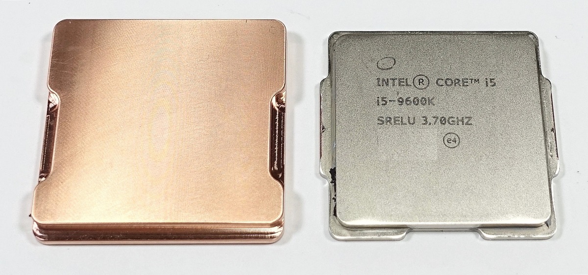 Core i9 9900Kの殻割りクマメタル化＆銅製IHSの冷却性能を検証 | 自作