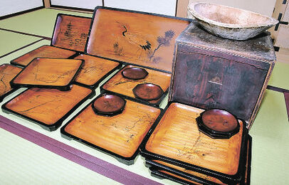 江戸期に生産始まった「藤原盆」の魅力を発信 有志が研究会を設立し