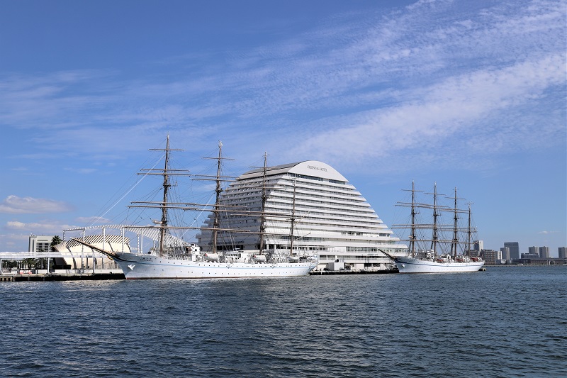 神戸風景海王丸 神戸風景海王丸