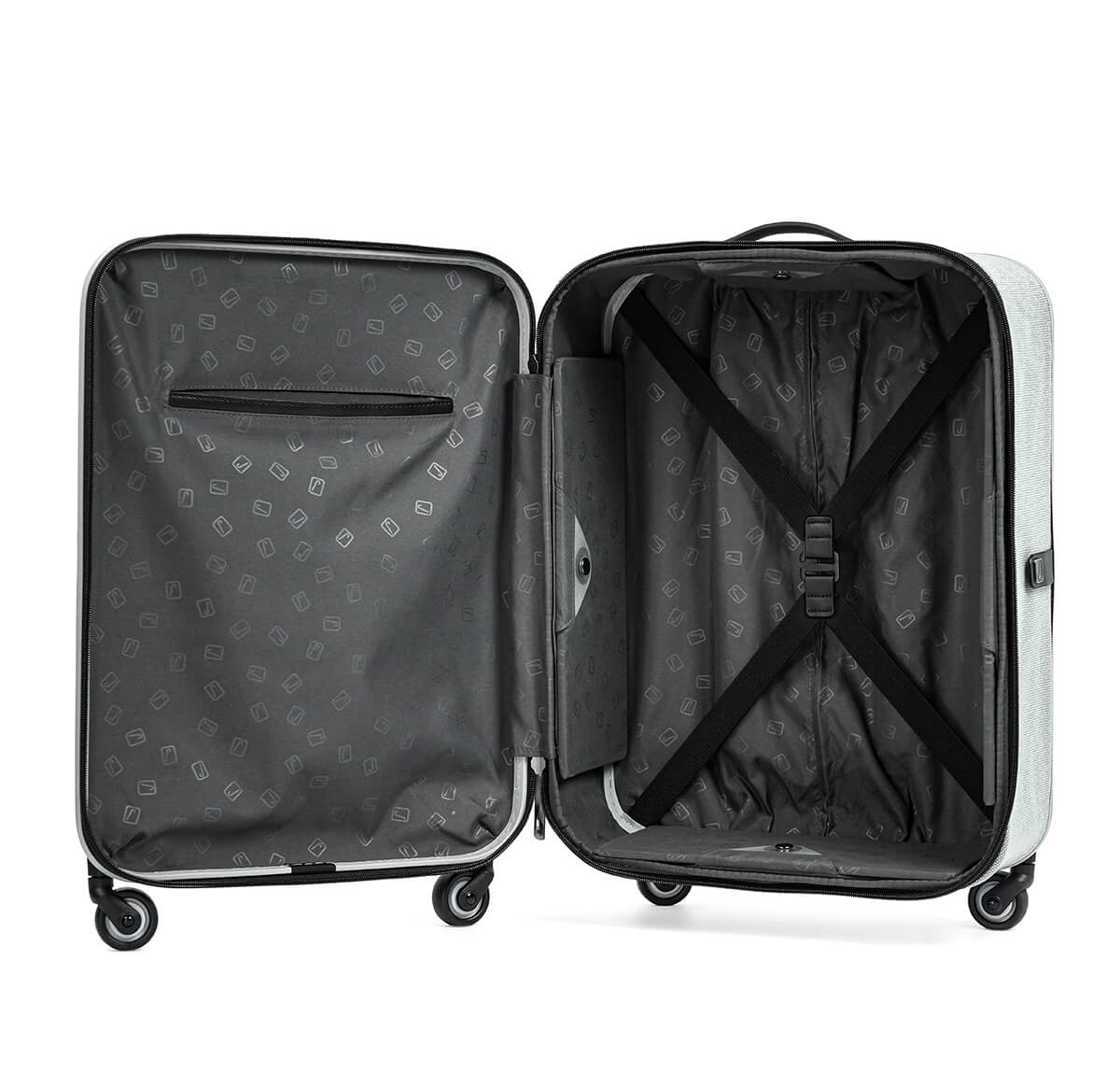 PEBBLE 機内に持ち込める スーツ ケース 35 リットル