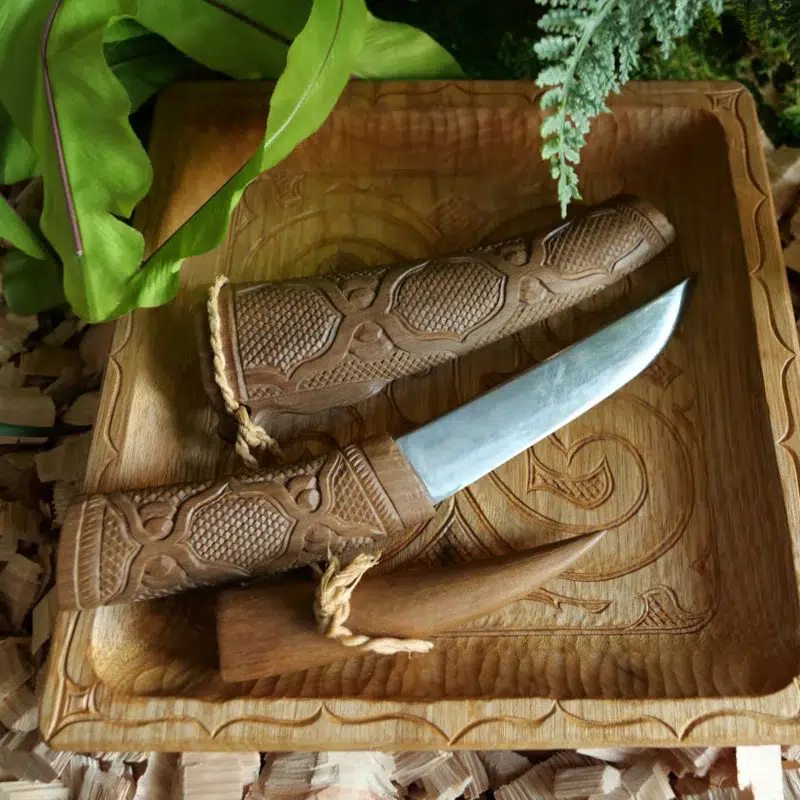 アイヌ マキリ 黒 昭和 工芸品 北海道