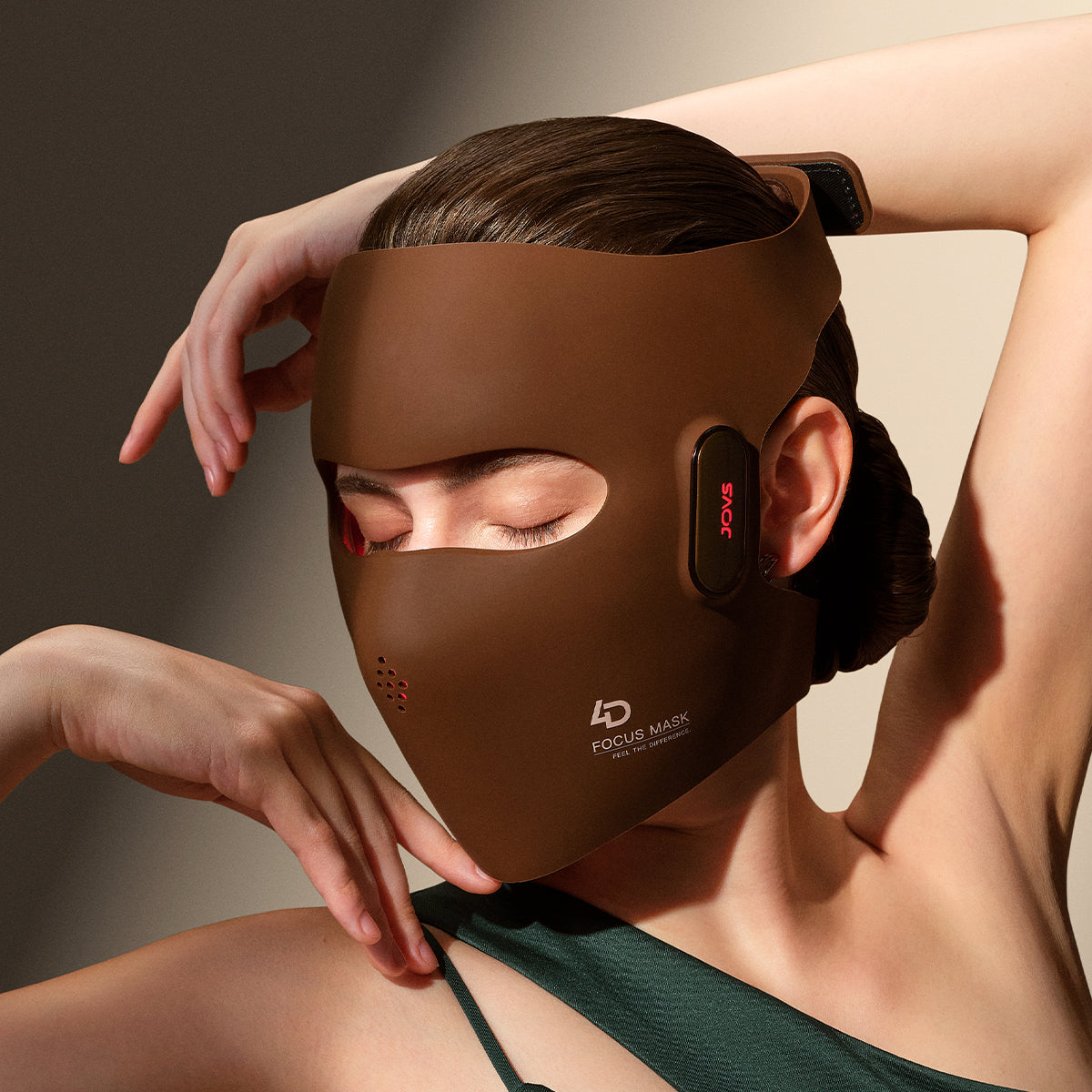 JOVS 4D Red Laser Light Therapy Mask for At-Home Skin Care