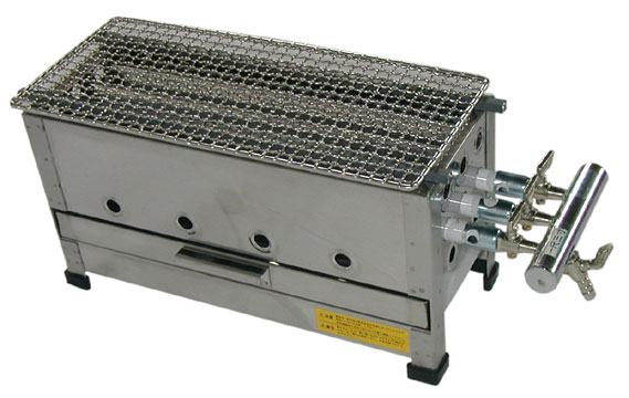 山下金物 [ガス式]焼き鳥器※焼網付