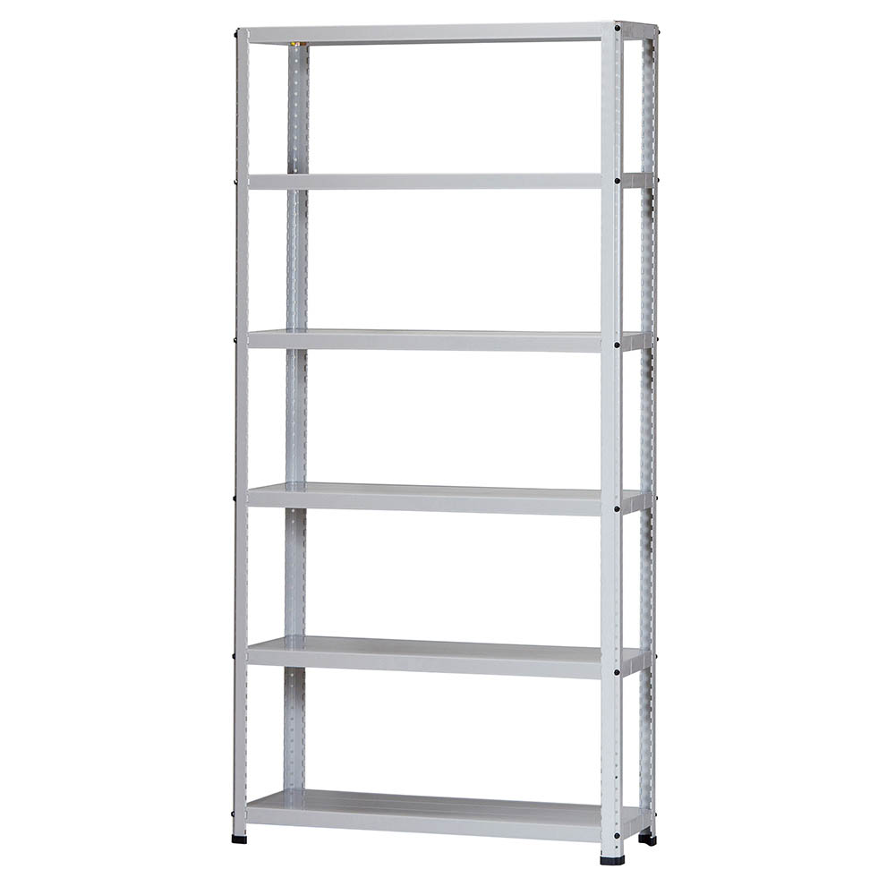スチールラック6段 100kgタイプ テクノホワイト CL-31 | ジョイフル