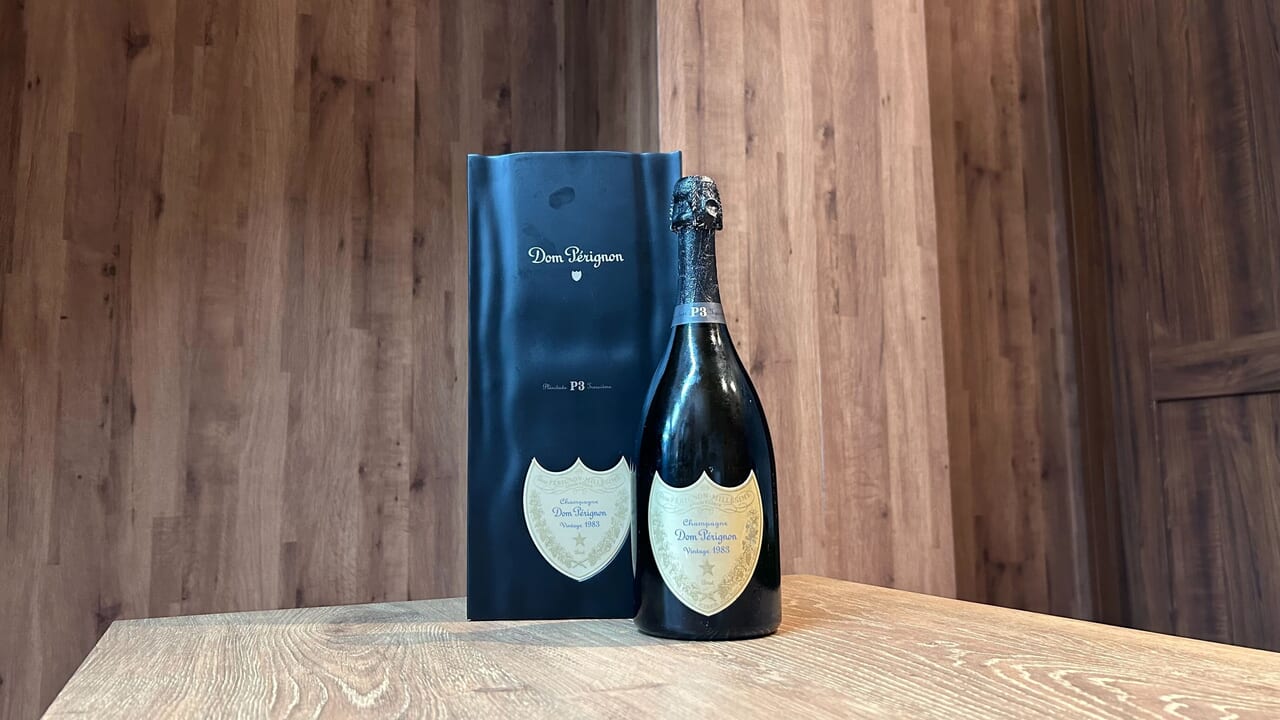 P3 ドンペリ1993年 空瓶 空箱 ヴィンテージゴールドラベイラヴェイ