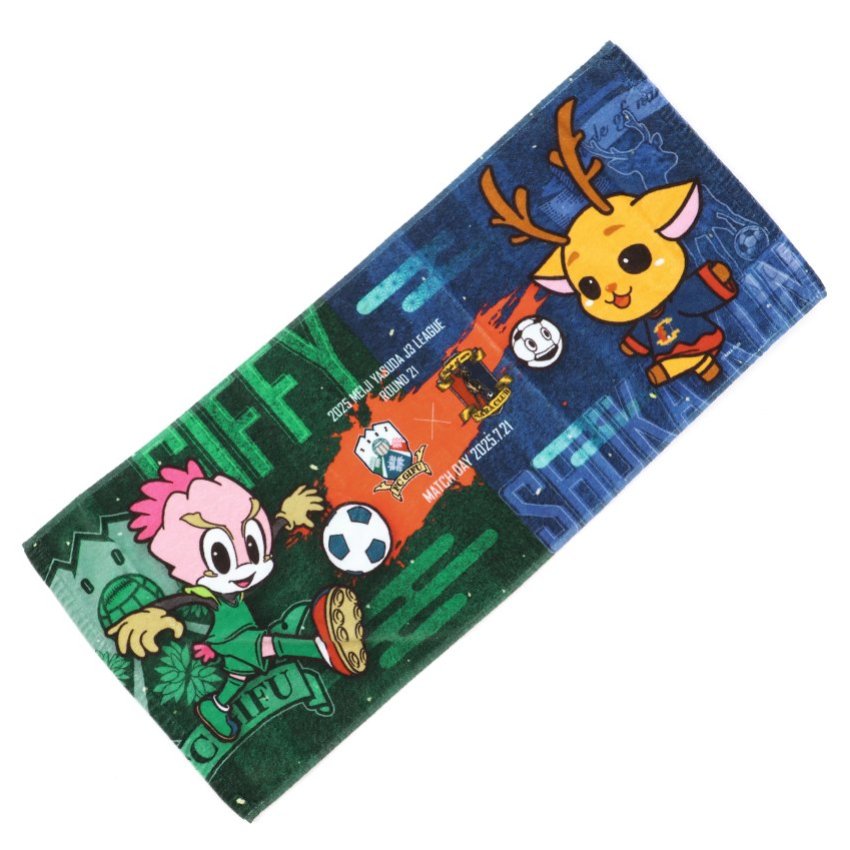 FC岐阜 ギッフィー×シューカくんコラボフェイスタオル｜【公式】J