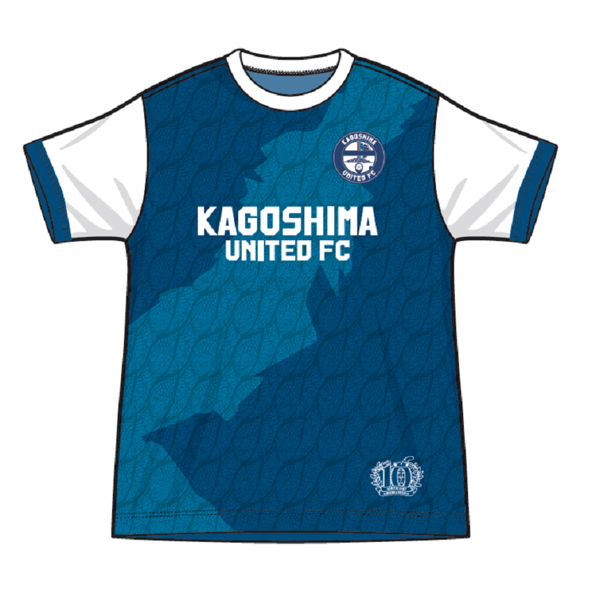 鹿児島ユナイテッドFC デザインコンフィットTシャツ（2024 Limited