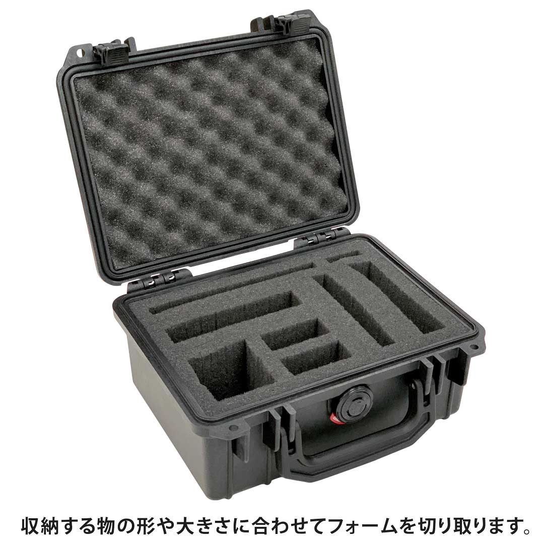 PELICAN ペリカン プロテクターケース 1120 フォーム付 スマホ 防水