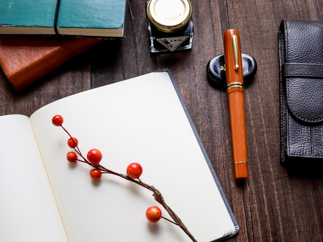 七宝万年筆・ベークライト・ファイア Fountain Pen | ワンチャーペン