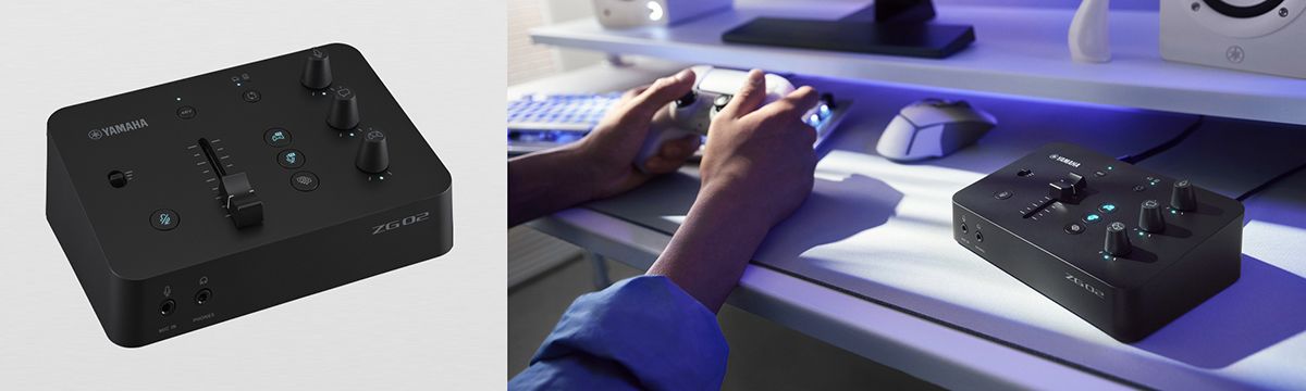 ヤマハ | ヤマハ ゲームストリーミングオーディオミキサー『ZG02