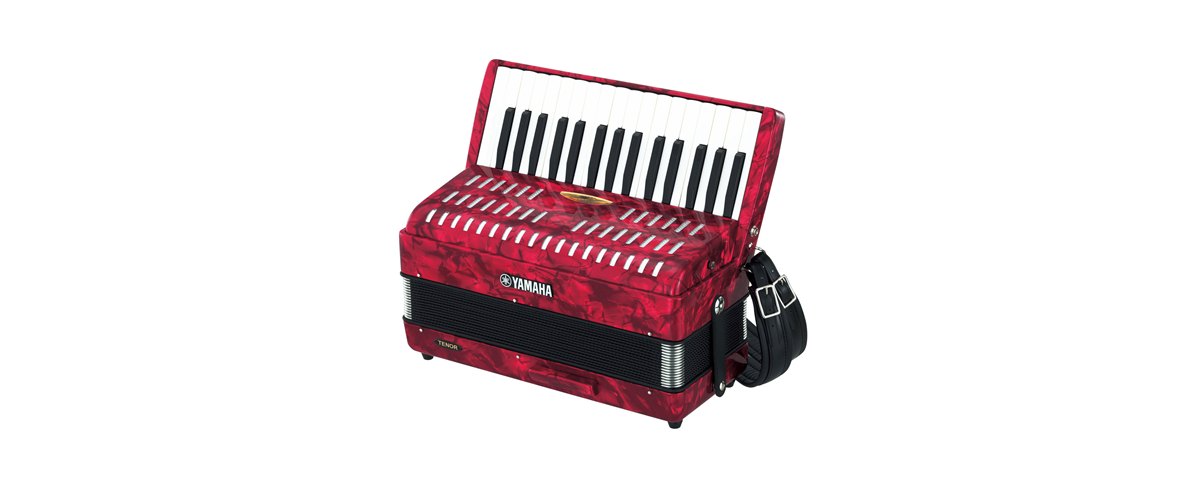 Yamaha アコーディオン 赤 32鍵盤 YAMAHA アコーディオン レッド
