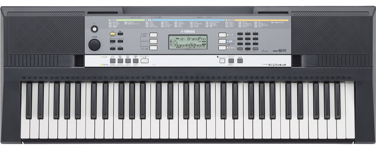 ヤマハ | PSR-E244 - ポータブルキーボード - 特長