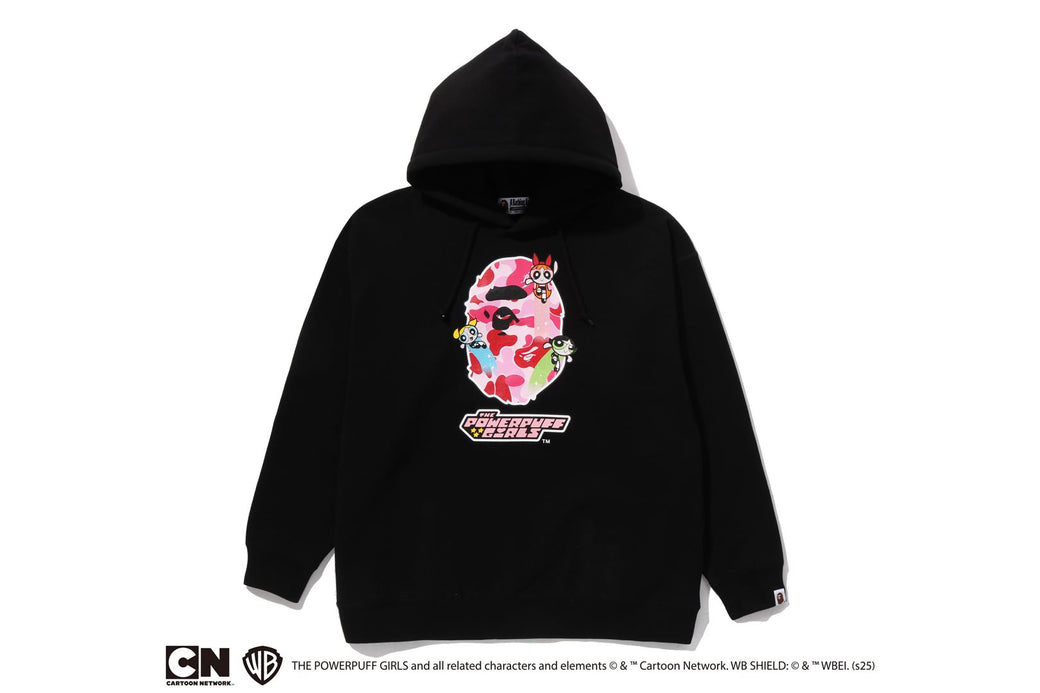 THE POWERPUFF GIRLS X BAPE 】APE HEAD PULLOVER HOODIE | bape.com