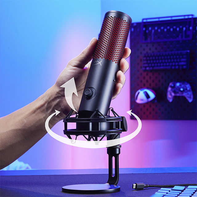 HyperX QuadCast2 コンデンサーマイク USBマイク 製品詳細 | 日本HP