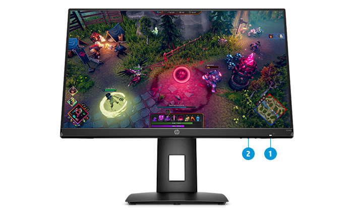 HP X24ih 23.8インチゲーミングディスプレイ - ゲーミングモニター