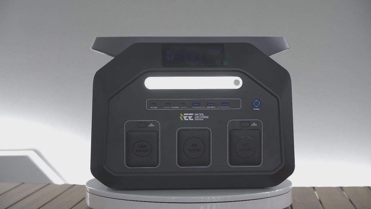 PSE認済み ポータブル電源 大容量1024Wh 防災/車載両用 ソーラーパネル