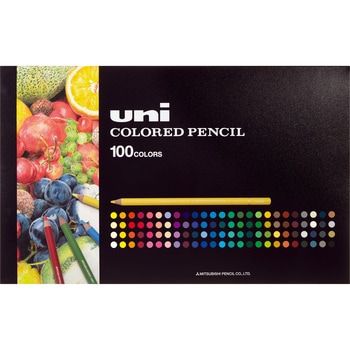 UC100CN2 ユニカラー 100色セット 1セット(100本) uni(三菱鉛筆