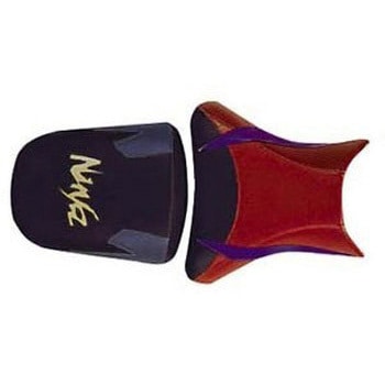 2090B シートカバー ZX 6 R / 98 / KAWASAKI PVC ブラック/レッド