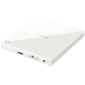 RR-PW2-WH スマホ用CDレコーダー「ラクレコ」DVD再生µSDスロット搭載