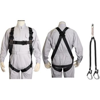 UXV-02A+5701-2TRG 墜落制止用器具(フルハーネス安全帯) フリーサイズ