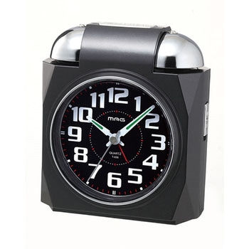 T-656 BK-Z 大音量目覚まし時計 ベルアタック MAG(ノア精密) アナログ