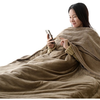 YMK-SMH61 両手が自由なハンズフリー電気毛布 YAMAZEN(山善) 縦188cm横