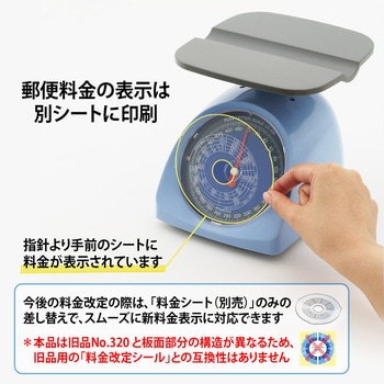 レタースケール 2024年10月1日新郵便料金対応 PLUS(プラス)[文具