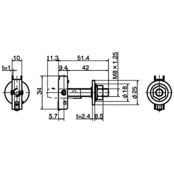 りょうポン 904545天板金網、穴、コーキングワンタッチロック りょう
