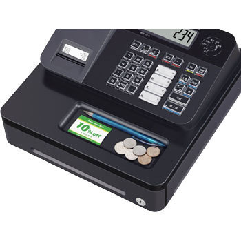 CASIO SE-G2-BK レジ カシオレジスター SE-G2 コンパクト 人気機種