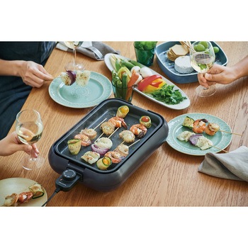 レコルト ホットプレート ベーシック ／ レッド / グレー RHP-3（RGY