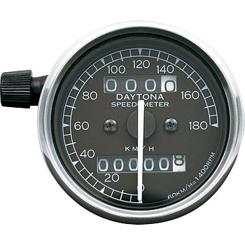 希少】SR400 デイトナ ランプ付きツインメーター タコメーター タコ