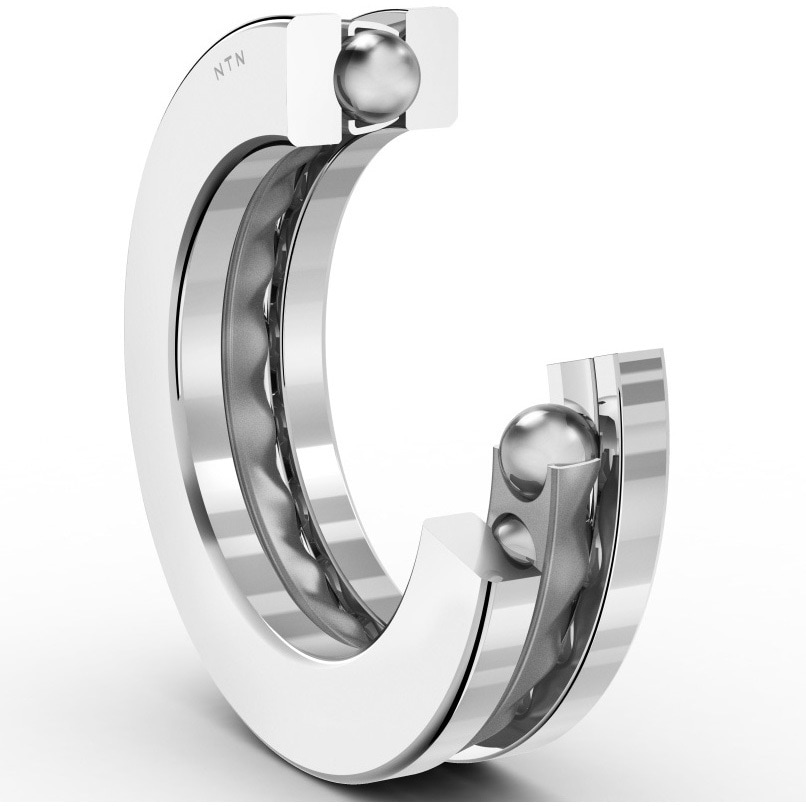 51102 単式スラスト玉軸受51100番台 NTN(エヌティーエヌ) 単列