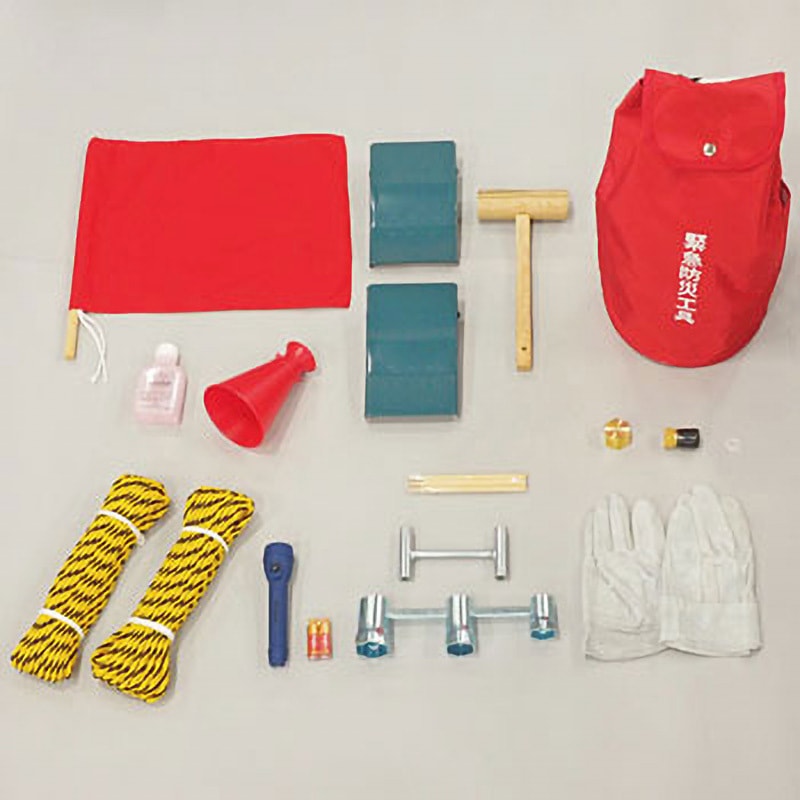 神奈川県用 緊急防災工具(一般高圧ガス用) 1セット ヤマト産業 【通販