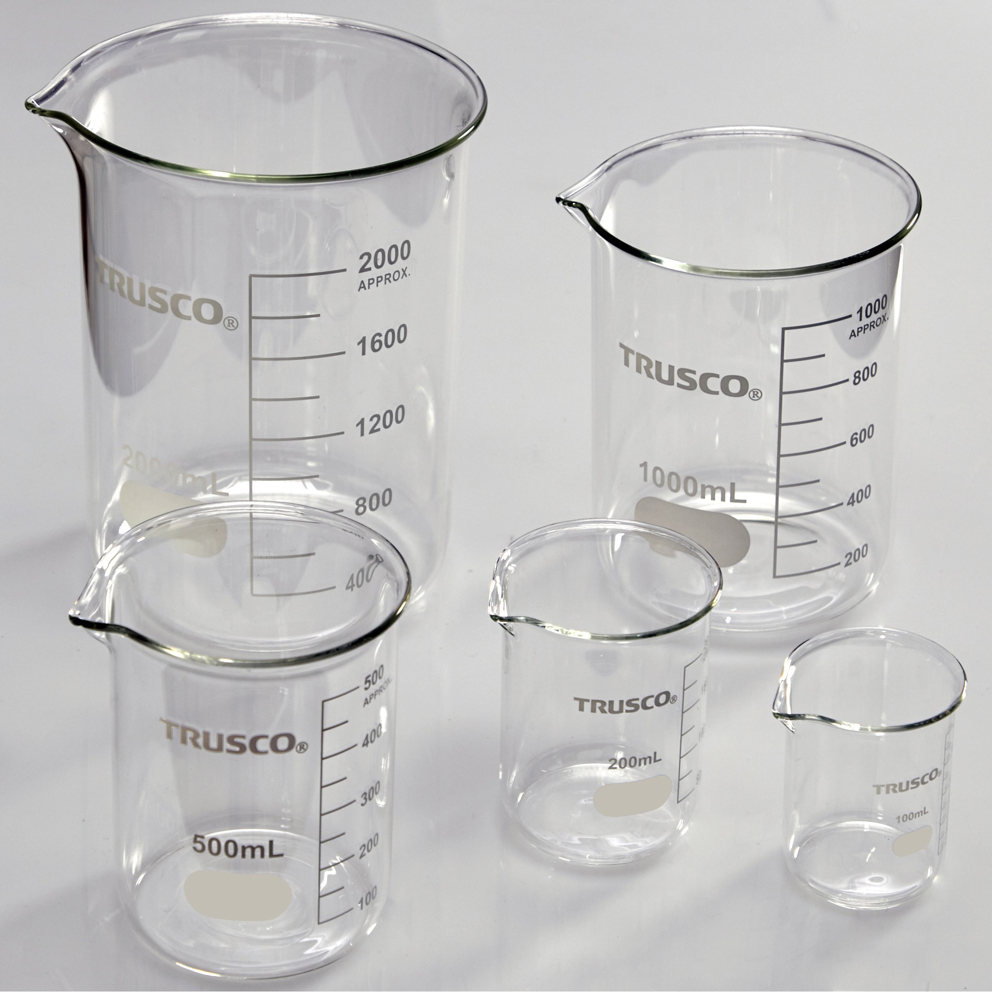 GB-200 ビーカー TRUSCO 200mL 1個 - 【通販モノタロウ】