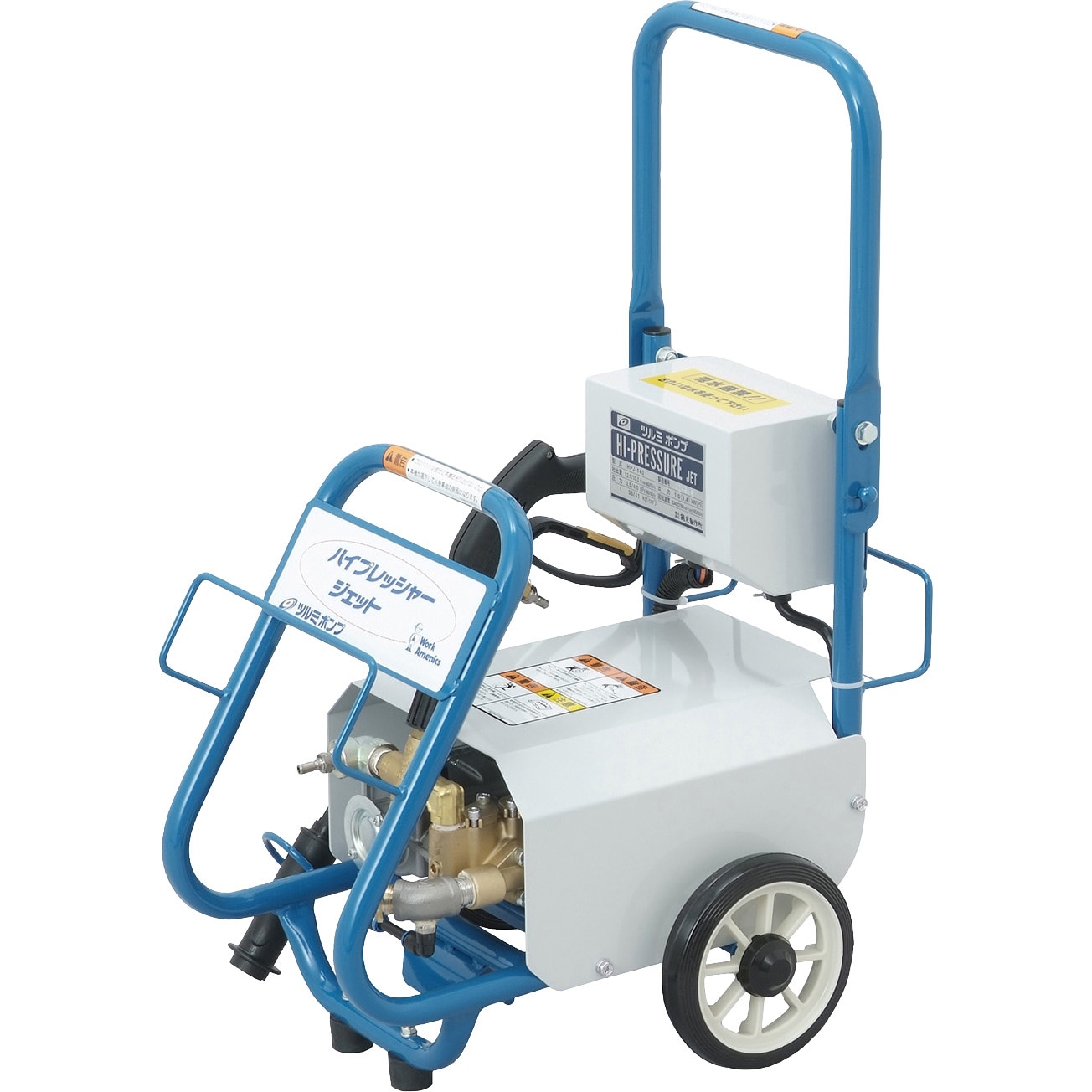 HPJ-140-1 高圧洗浄機 (モータ駆動・スタンダードタイプ・小型) 単相
