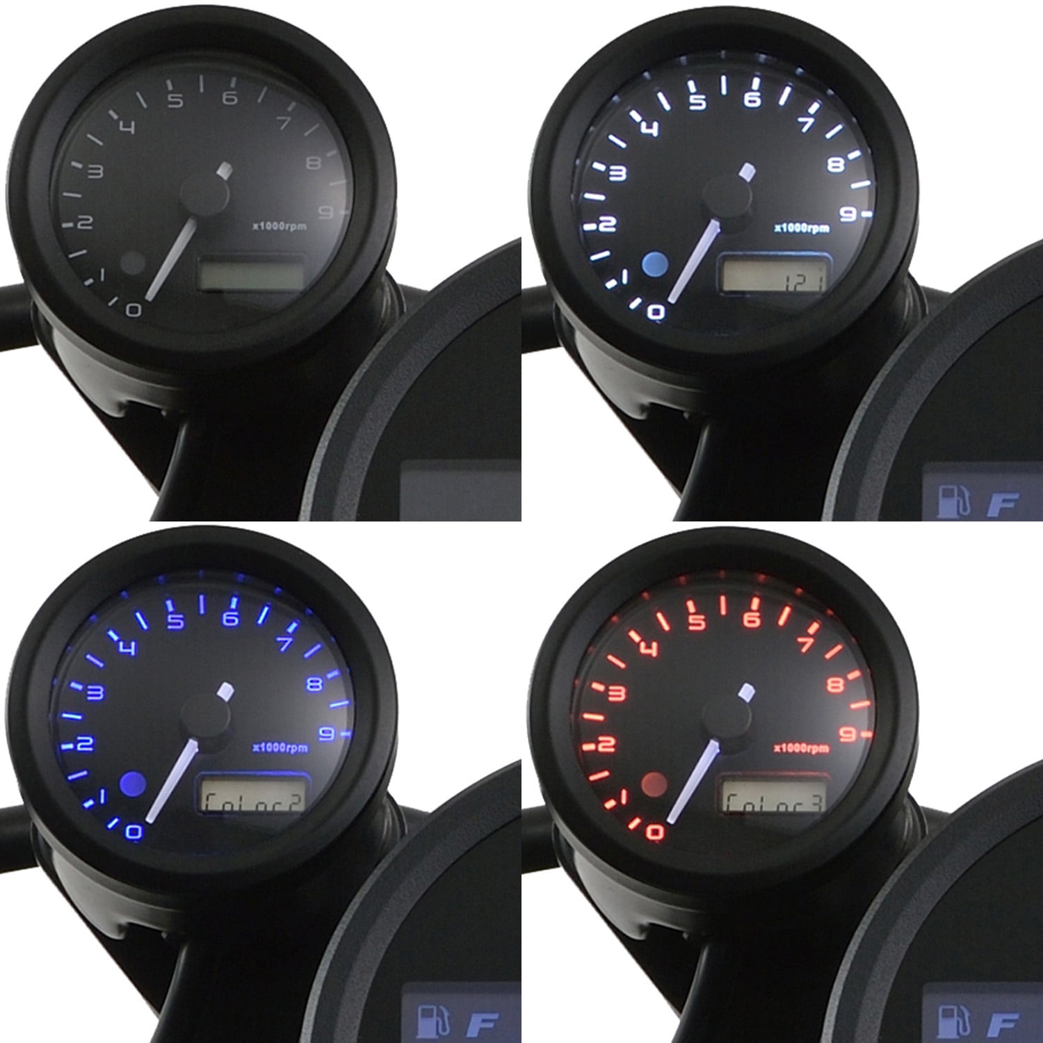 ウッドストック】SR400 500 デイトナ タコメーター 80パイ ウッド