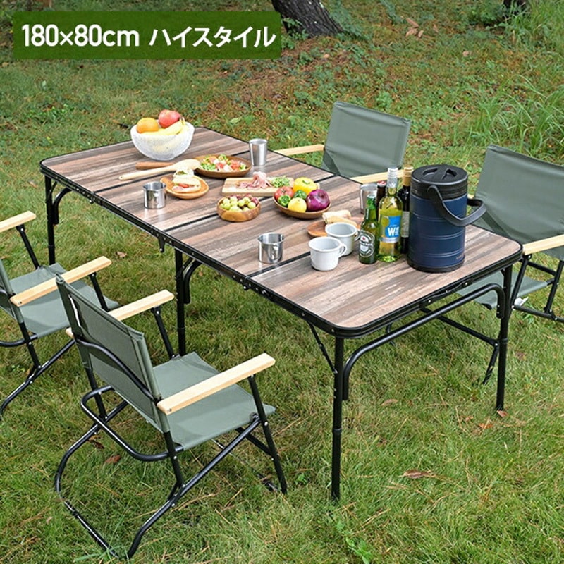 YAMAGOMORY 八卓 七輪テーブル 折り畳み キャンプテーブル YAMAGOMORY
