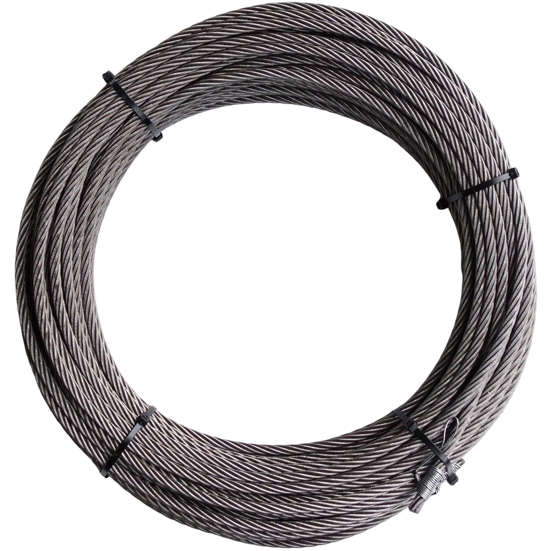 TC-08450 トラッククレーン用ワイヤ 大綱 ロープ径8mm長さ45m TC-08450