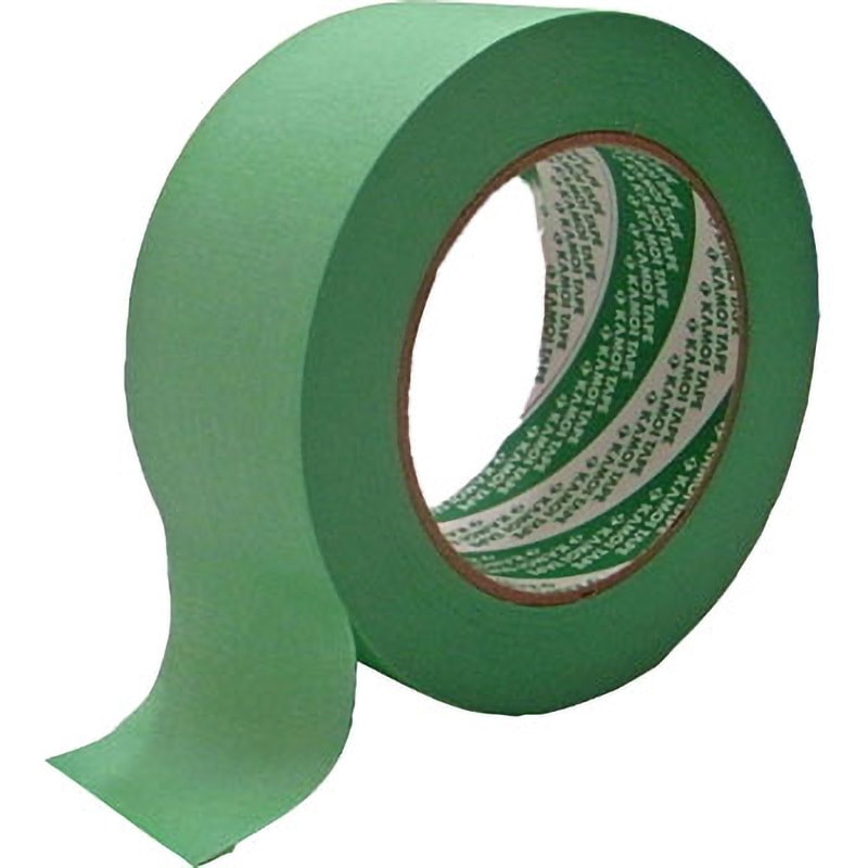 No.8500AL-5050 床養生用クレープテープ No8500AL カモ井加工紙 緑色