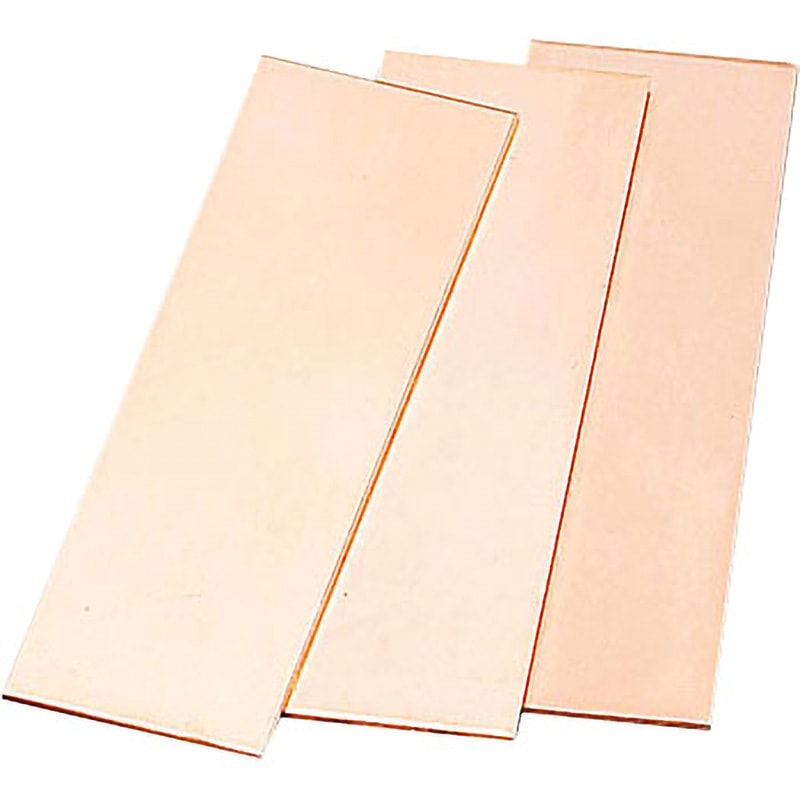 銅板 実験用金属板 ケニス 寸法20×70×0.5mm 1組(20枚) - 【通販