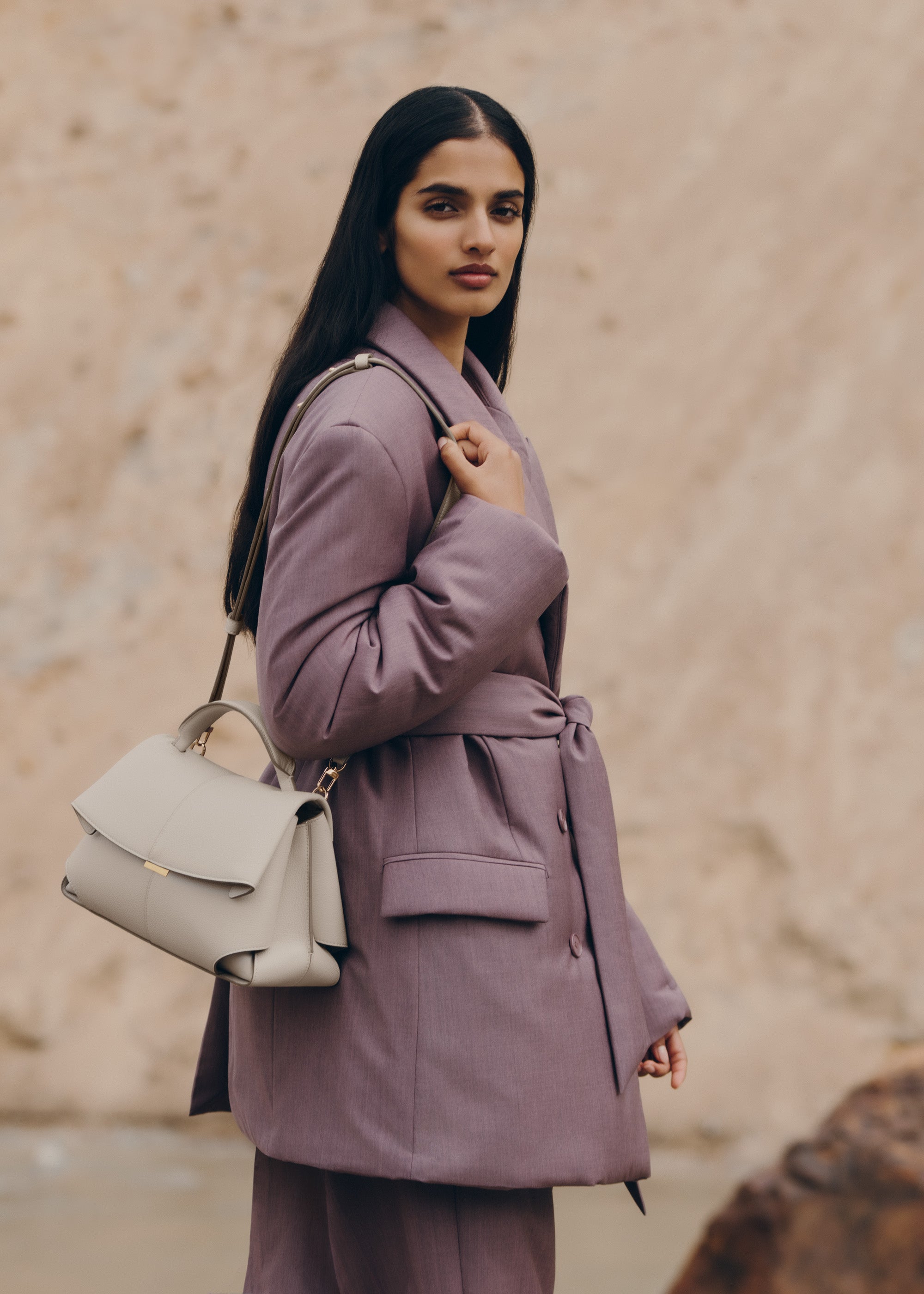 Polène | バッグ - Mokki - チョークテクスチャード