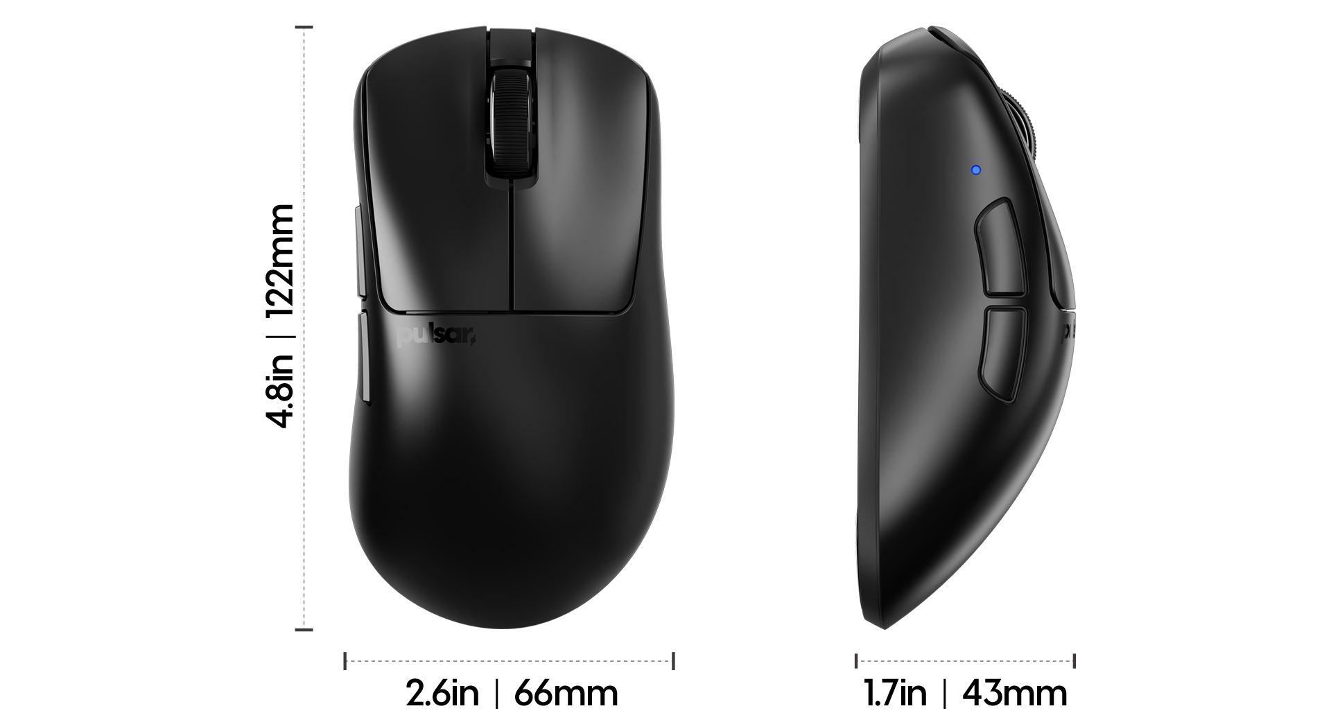 Xlite v4 Medium Gaming Mouse – Pulsar Gaming Gears Japan