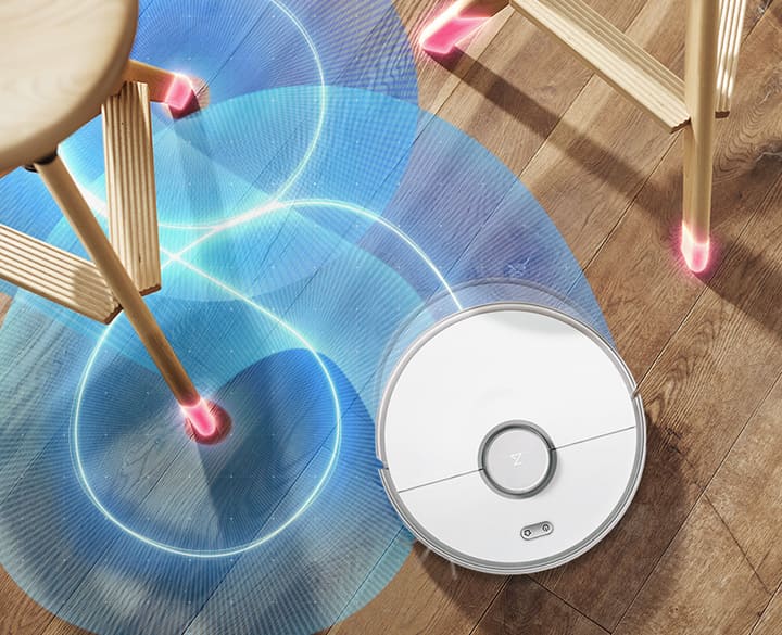 Roborock S5 Max - 選べる2つのカラー。 高精度レーザーセンサー搭載
