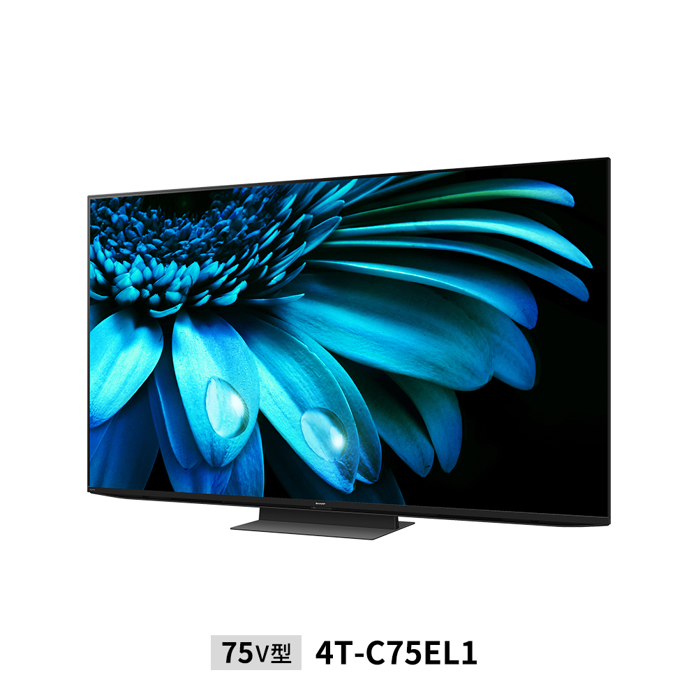 SHARP 液晶テレビ4T-C50EL1 2023年製通電確認済動作確認済