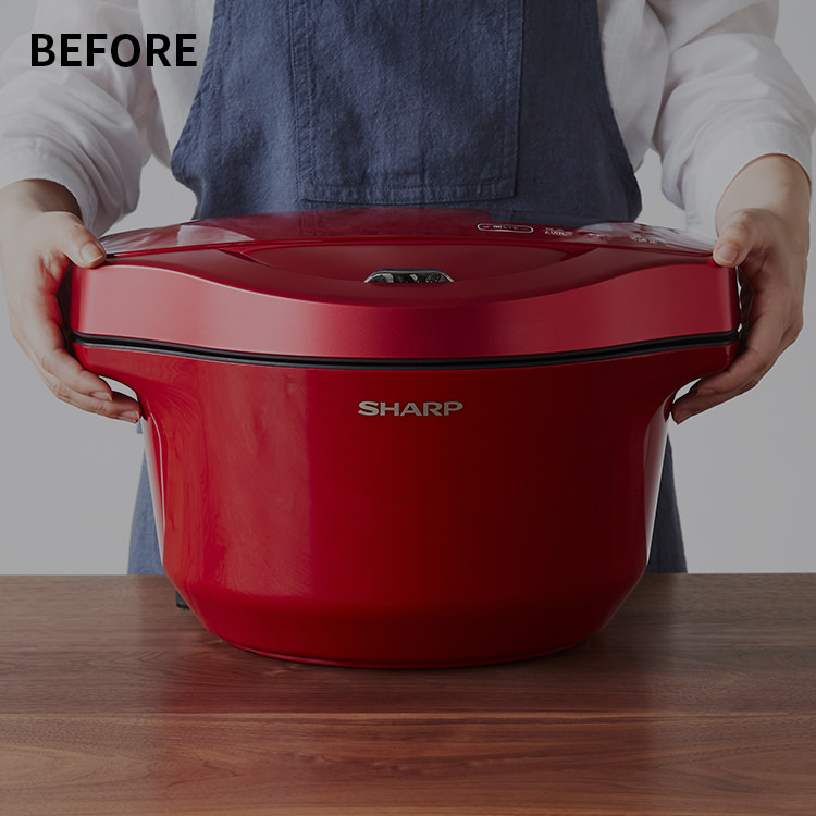 使いやすさ・お手入れ | KN-HW24G | ヘルシオ ホットクック：シャープ