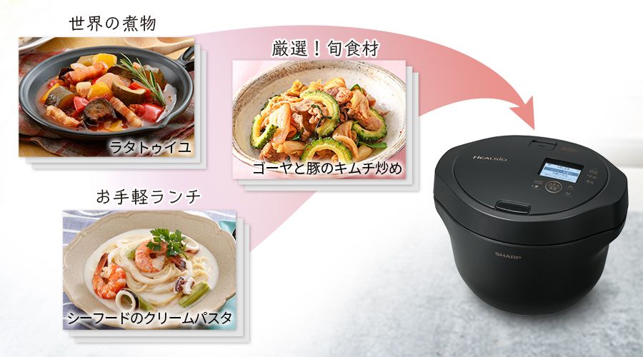 無線LAN機能 | KN-HW24H | ヘルシオ ホットクック：シャープ