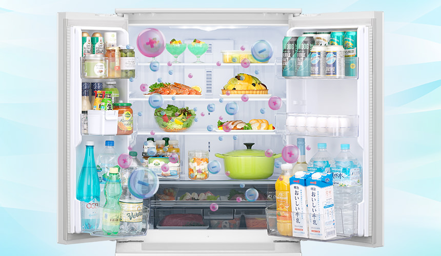 ⭐︎SHARP/シャープ/左右付け替え自在扉/冷蔵庫/ガラス製/プラズマ